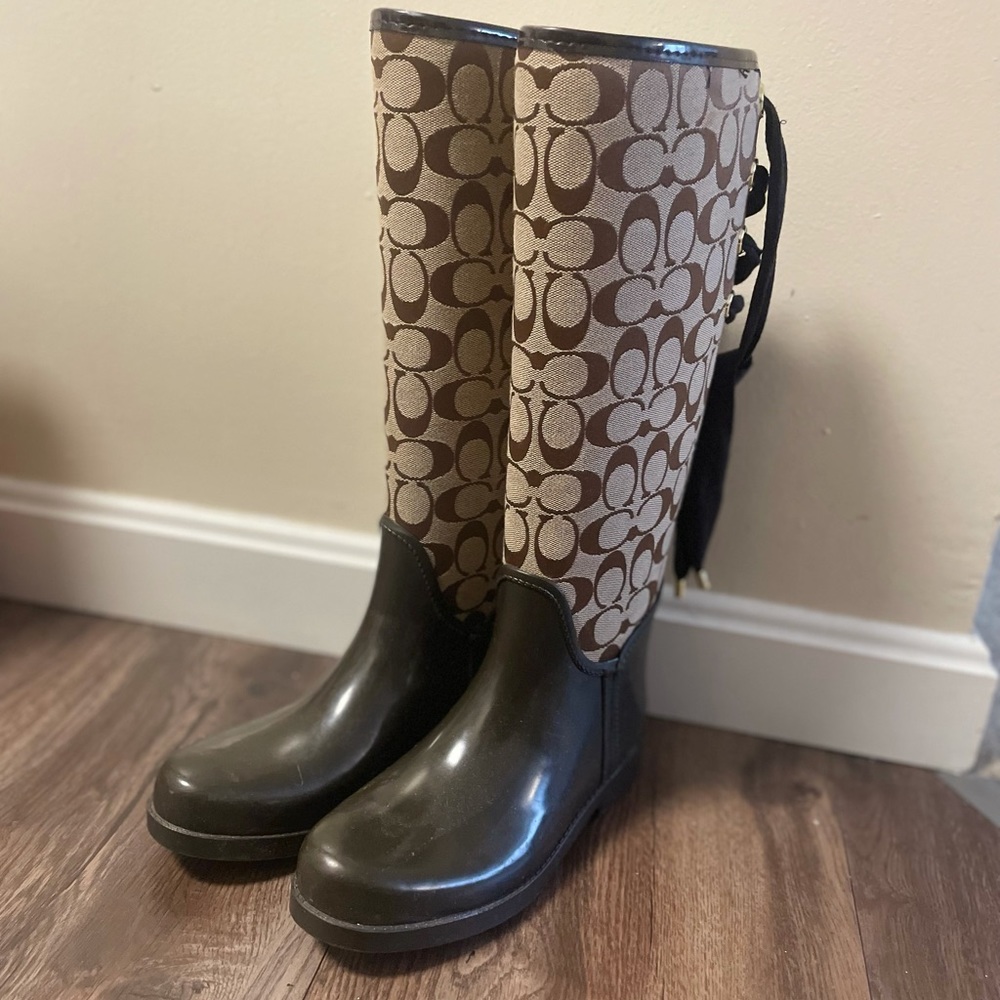 Coach rainboots